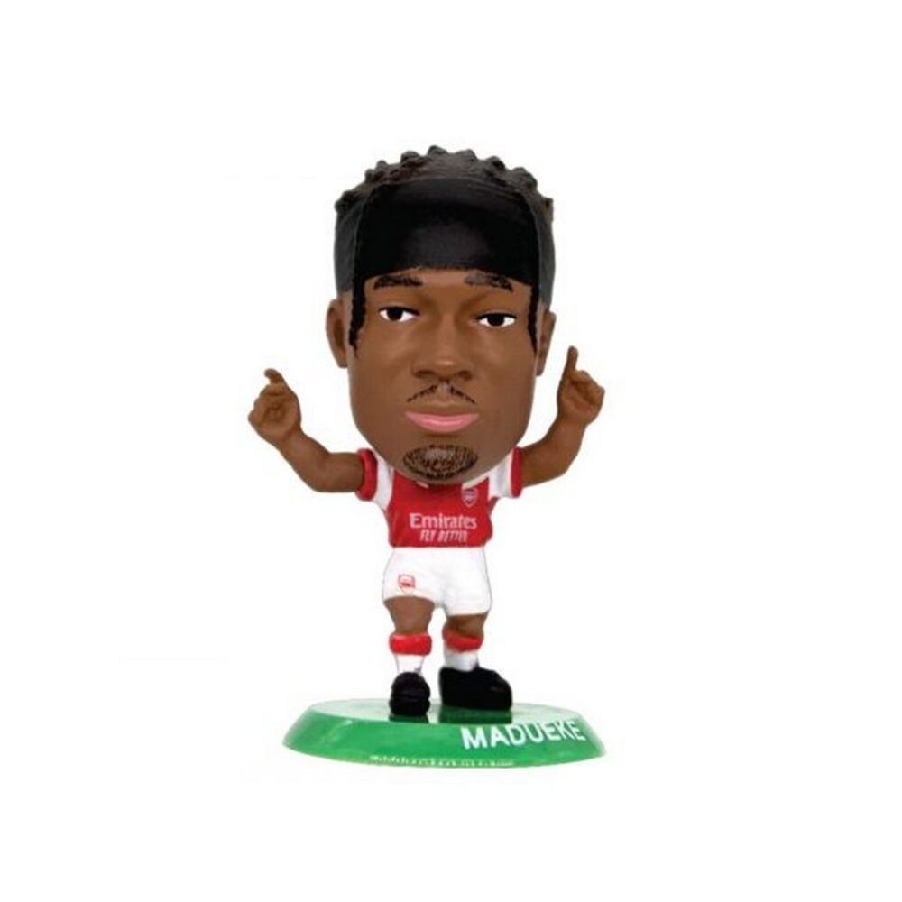 Arsenal FC Noni Madueke SoccerStarz Football Figurine / Red/White